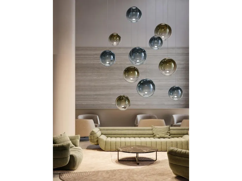Lampada a sospensione Non Random di Lodes