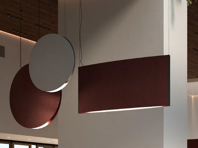 Lampada fonoassorbente a sospensione Noren di Bover