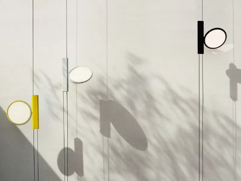Lampada di design regolabile in alluminio Ok di Flos
