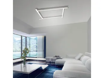 Lampada a soffitto Ti-Zas di OLE: design essenziale per illuminare con stile.