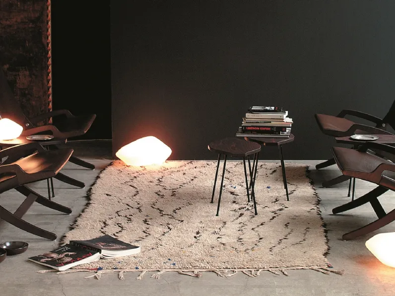 Lampada da tavolo Stone of Glass di Oluce