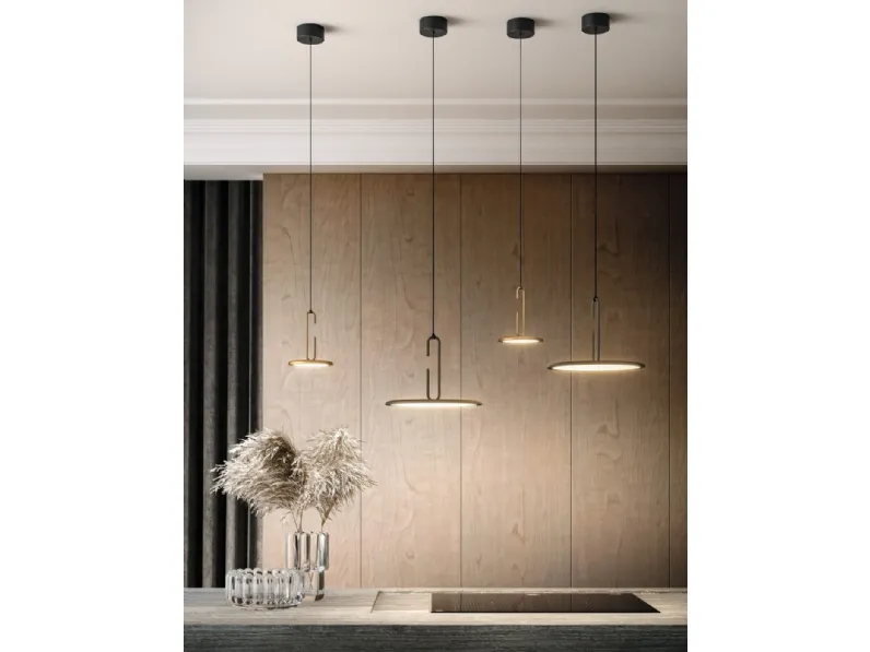 Lampada a sospensione Clip di Pentalight