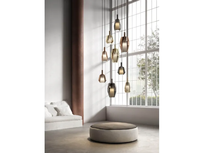 Lampada a sospensione Mom Glossy di Pentalight