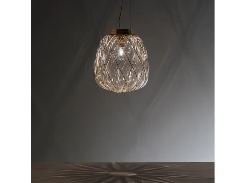 Lampada a sospensione Pinecone di Fontana Arte