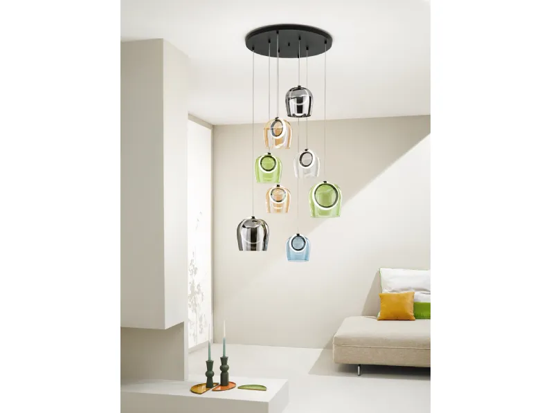 Lampada a sospensione Pinta di Ondaluce