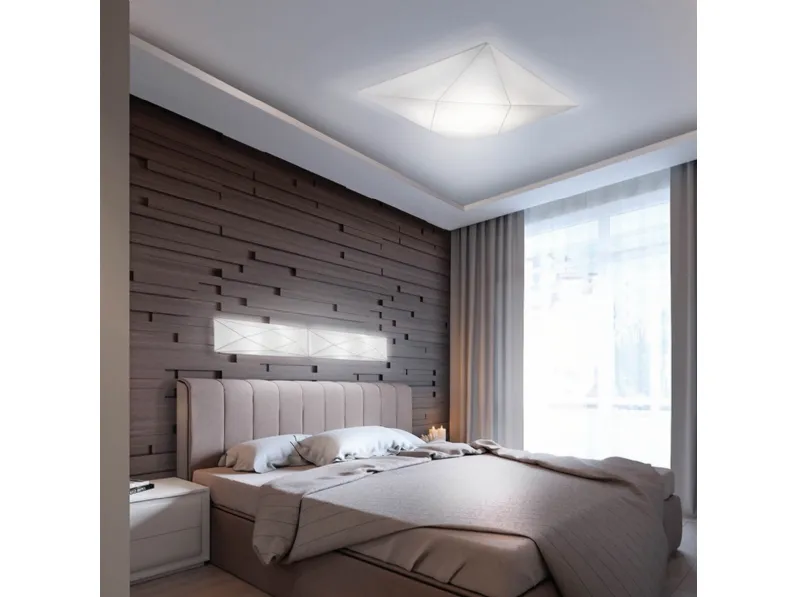 Lampada da parete in tessuto elasticizzato Polaris di OLE!