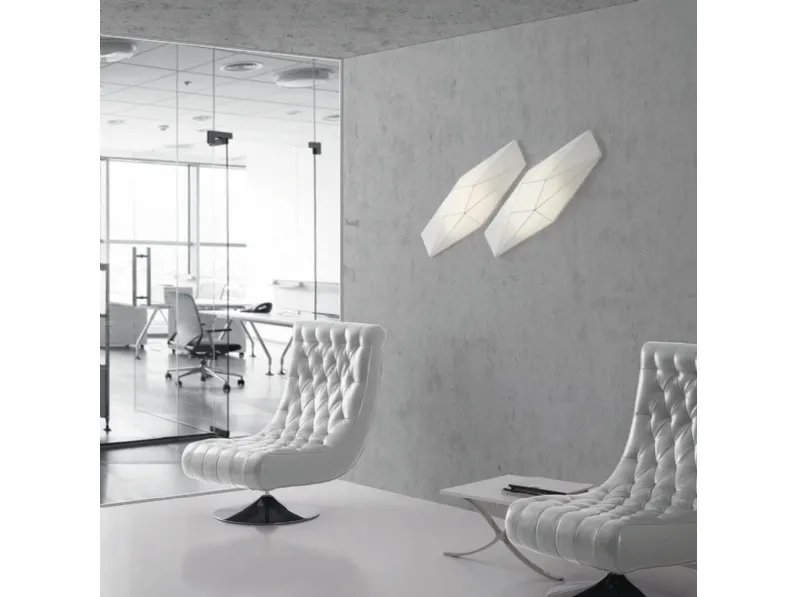 Lampada da parete in tessuto elasticizzato Polaris di OLE!