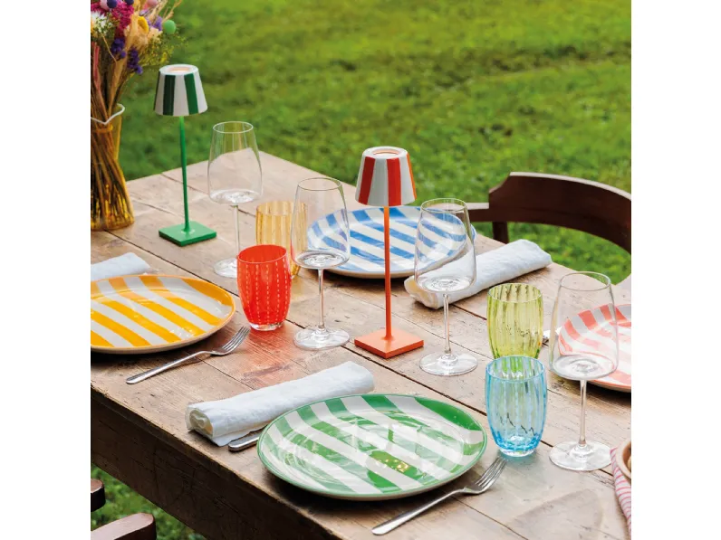 Lampada Poldina in ceramica di Zafferano