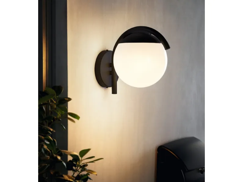 Lampada per esterni Prata Vecchia in metallo zincato e policarbonato di Eglo