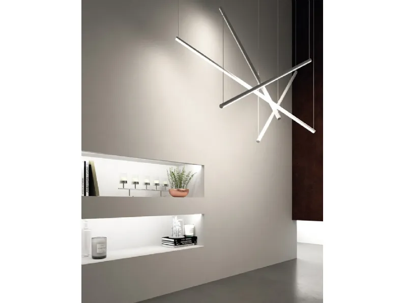 Lampada a sospensione Profiled Tondo di Novalux