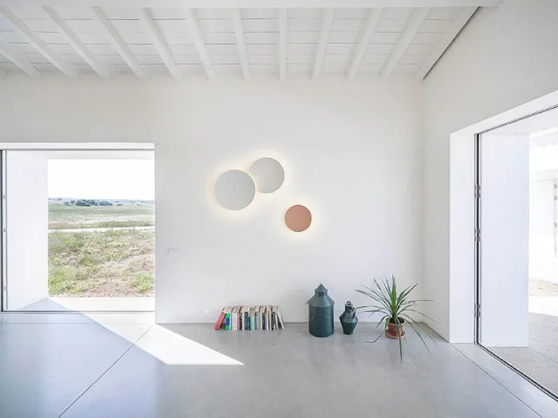 Lampada da parete Puck di Vibia