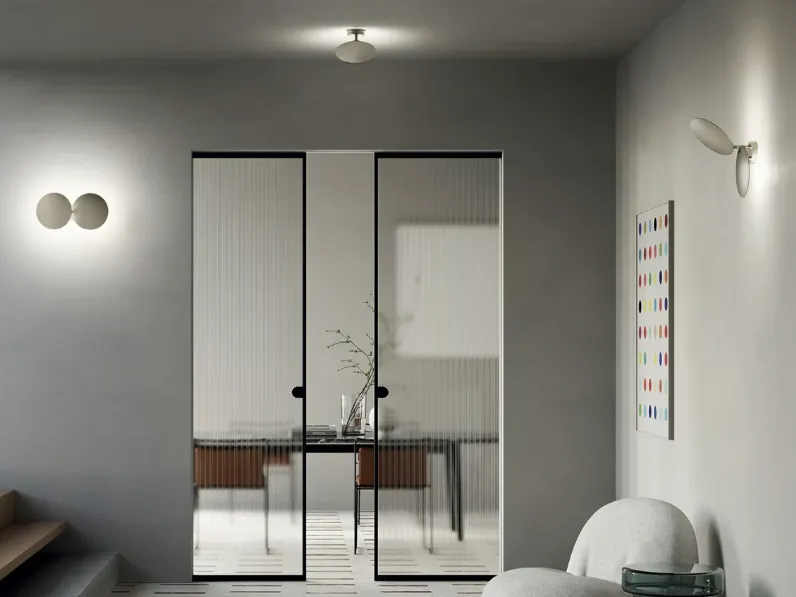 Lampada da parete Puzzle Round di Lodes