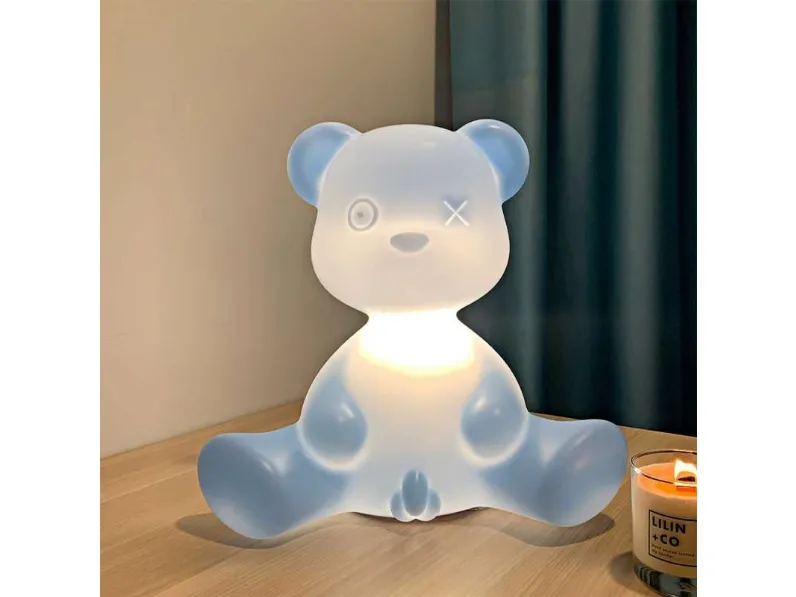 Lampada Teddy Boy di Qeeboo