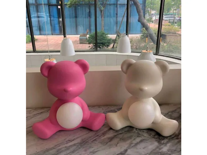 Lampada Teddy Girl di Qeeboo