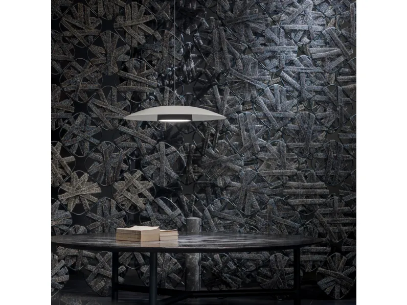 Lampada a sospensione per interni in metallo QuiQuoQua di Davide Groppi