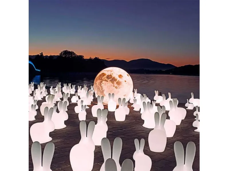 Lampada Rabbit di Qeeboo