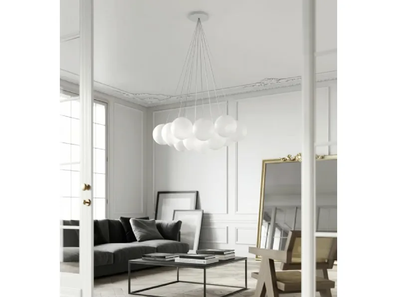 Lampada a sospensione Random Cloud di Lodes