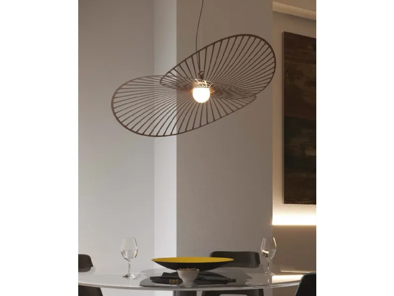 Lampada a sospensione Rays di Cattaneo