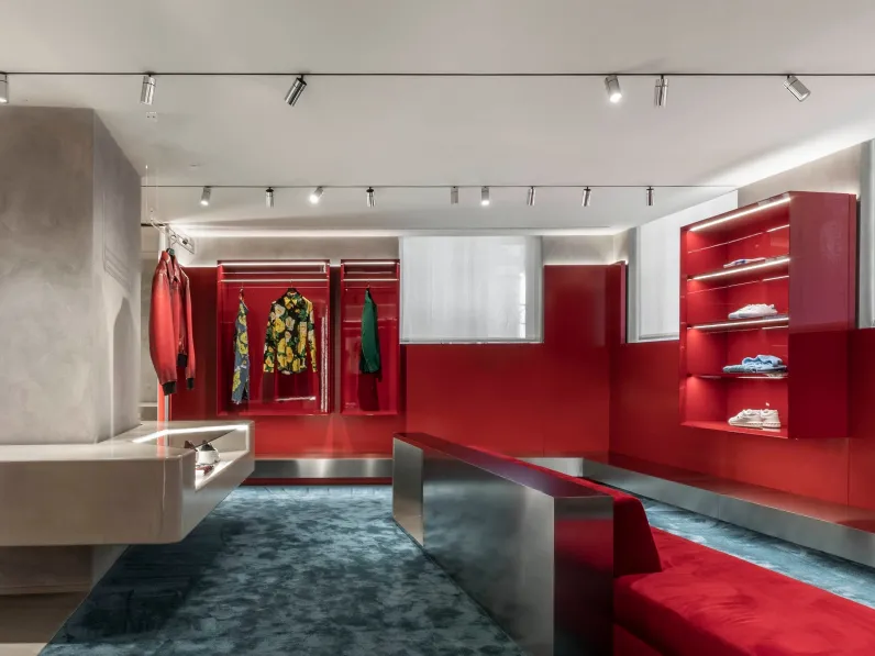 Lampada a soffitto Ghostrack System di Reggiani