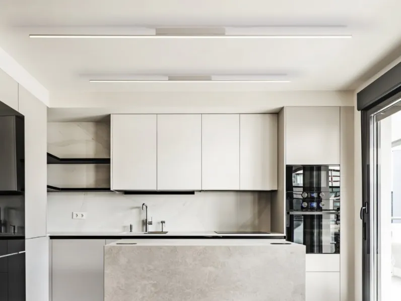 Lampada a soffitto Retta di Egoluce