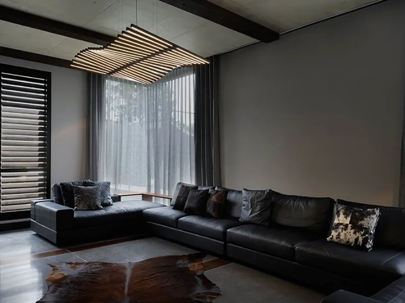 Lampada a sospensione Rhythm Horizontal di Vibia