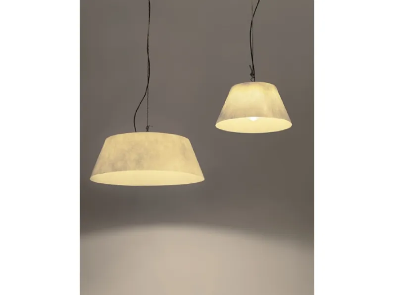 Lampada a sospensione Ricami in fibra di vetro di Antonangeli