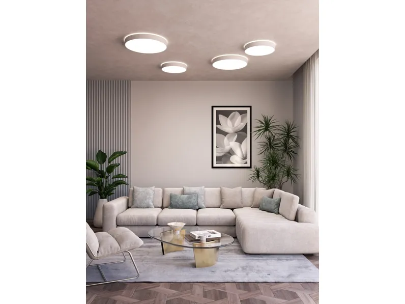 Lampada a soffitto Rob di Novalux