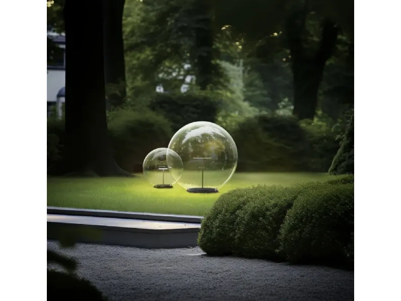 Lampada Rolling Sky Outdoor in PMMA di Linea Light