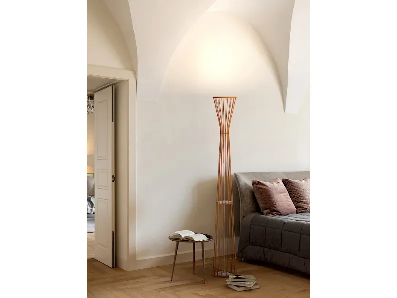 Lampada da terra Lightwire di Rotaliana
