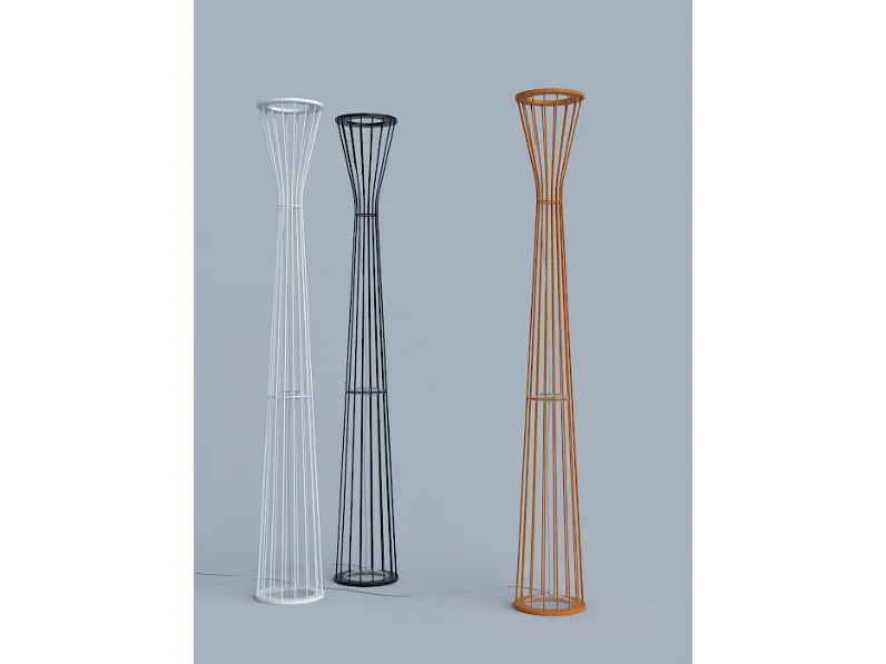 Lampada da terra Lightwire di Rotaliana