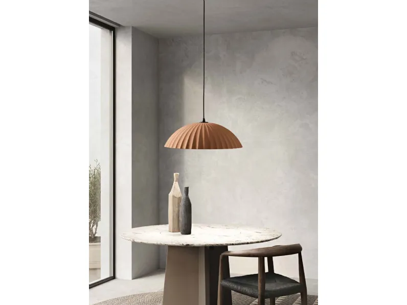 Lampada a sospensione Rustic in cemento di Ondaluce