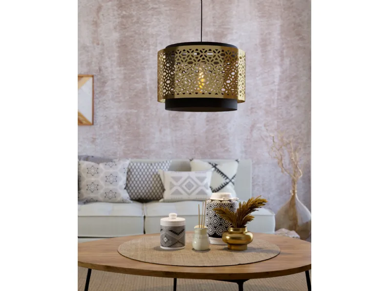 Lampada a sospensione Sandbach di Eglo