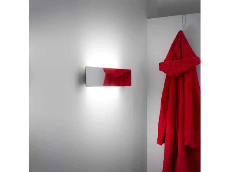 Lampada da parete a specchio Shade di Davide Groppi