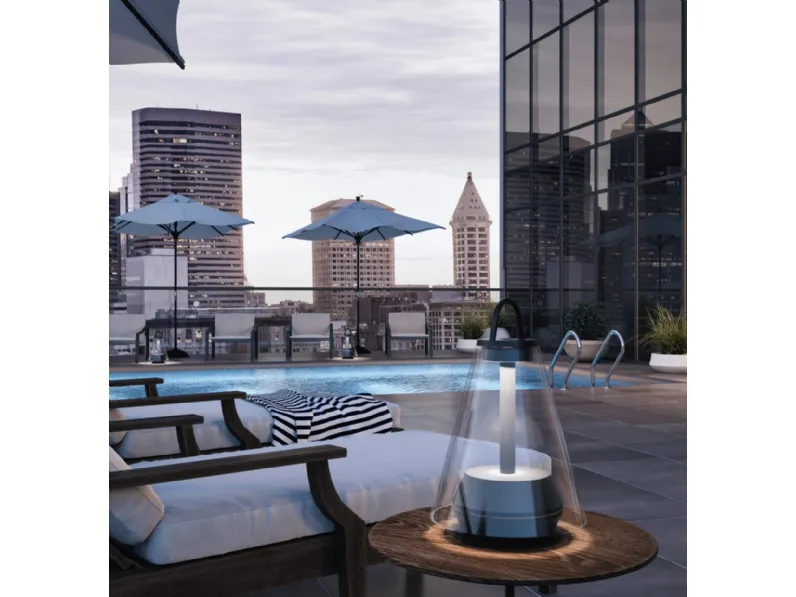 Lampada da tavolo Shuttle outdoor di Prandina