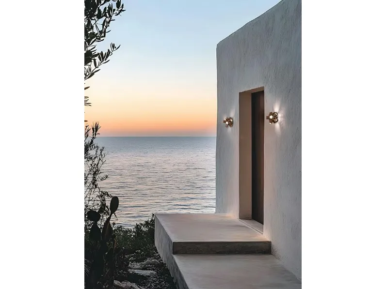 Lampada Bang Outdoor Step Light di Slamp