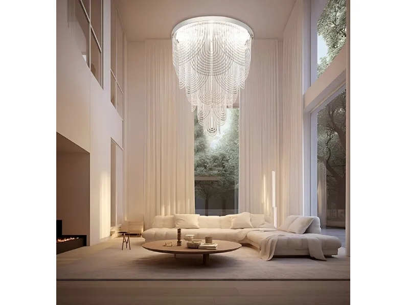 Lampada a soffitto Le Grand Ceremony di Slamp