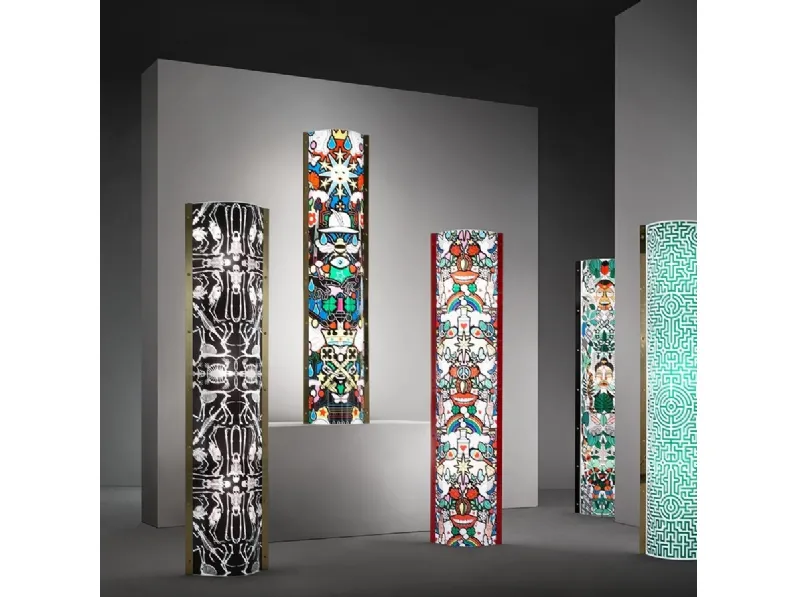 Lampada dal forte impatto visivo The Lightning Archives of Studio Job di Slamp