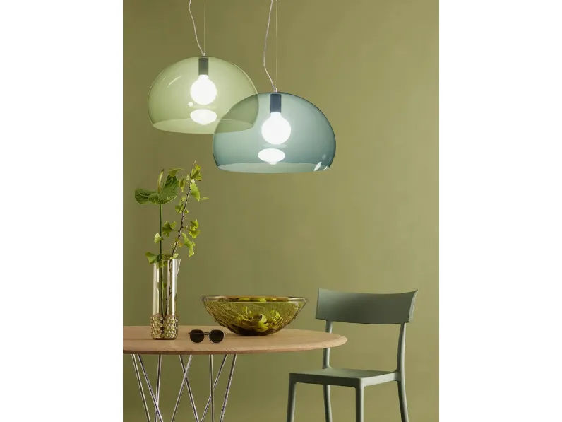 Lampada a sospensione Fl/y di Kartell