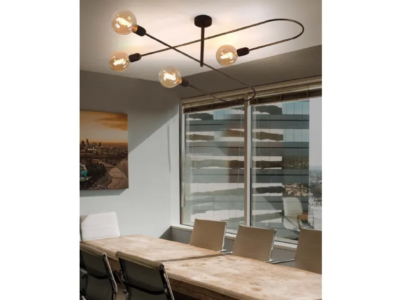 Lampada a soffitto Smith di Cattaneo