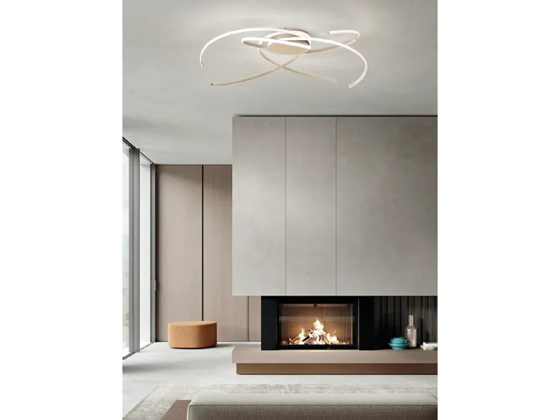 Lampada a soffitto Soffira di Ondaluce