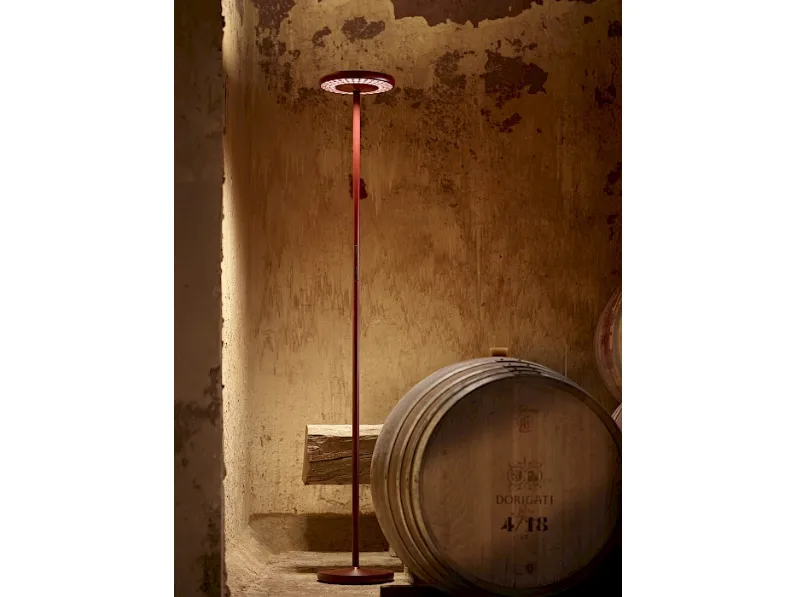 Lampada da terra Sol Rossomosto di Rotaliana