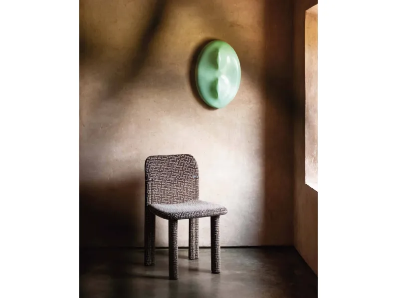 Lampada a parete in vetroresina Solstice di Tacchini