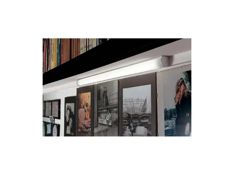 Lampada Front 3 in PMMA satinato di Status