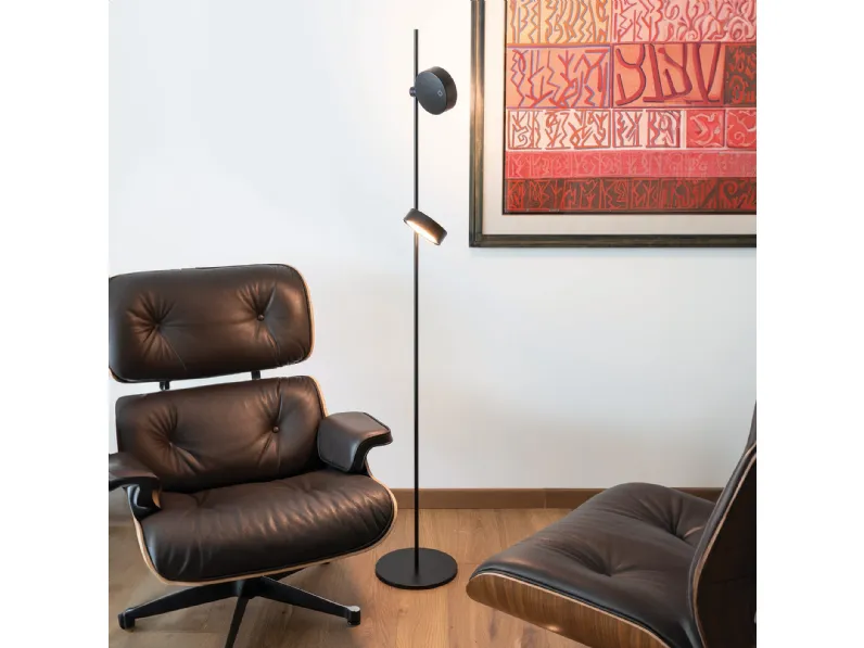 Lampada da terra Super O di Zafferano