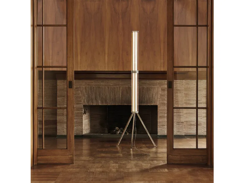 Lampada in vetro SuperWire Floor di Flos