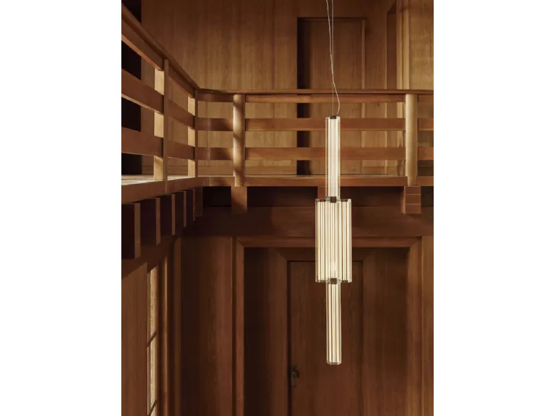 Lampada in vetro SuperWire Suspension di Flos