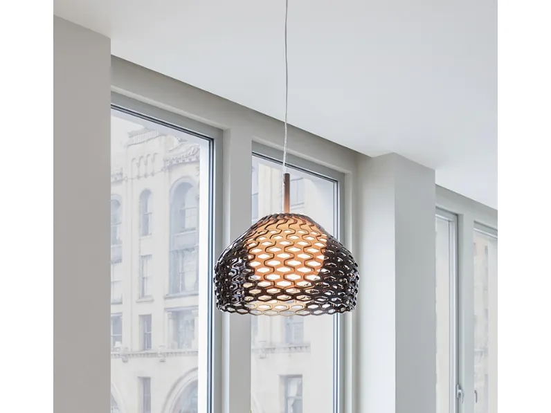 Lampada a sospensione Tatou Suspension in policarbonato di Flos