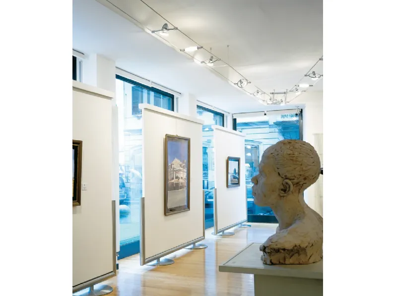 Lampada a sospensione con faro orientabile Tensofariuno di Cini&Nils