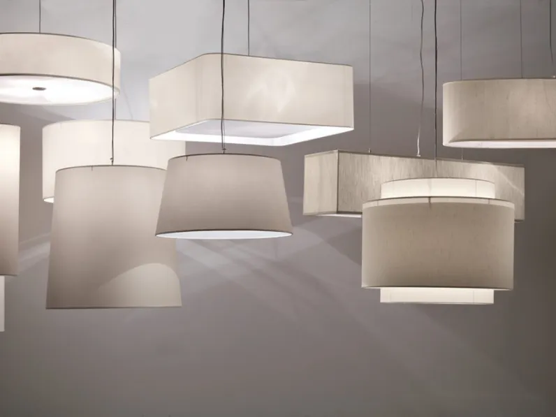 Lampada a sospensione Tessuto di Pentalight