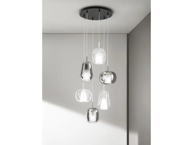 Lampada a sospensione Thelma di Ondaluce